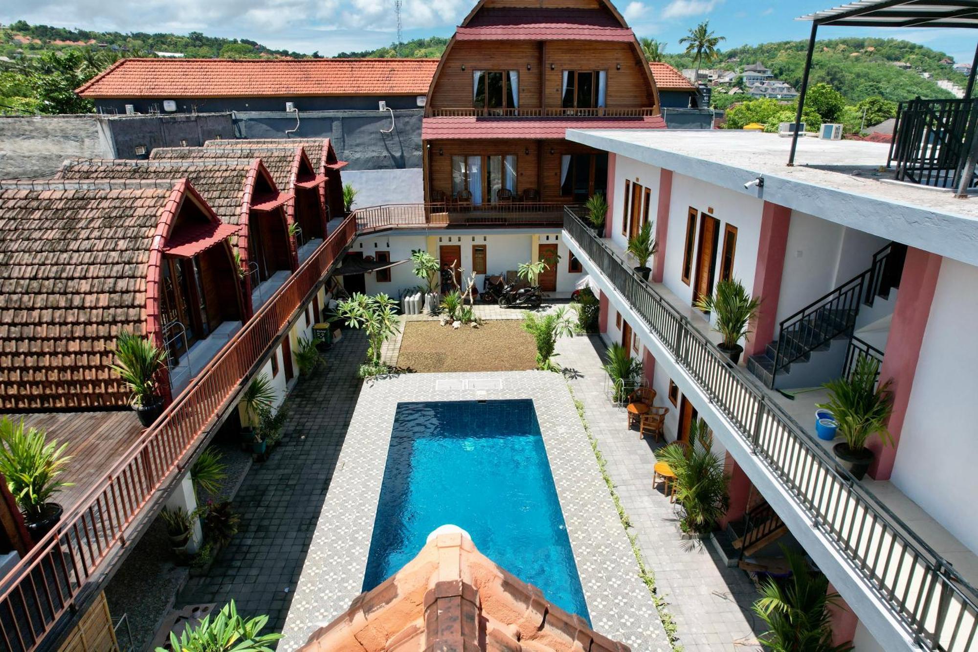 Garuda Hostel & Accomodation Nusa Penida Toyapakeh Экстерьер фото