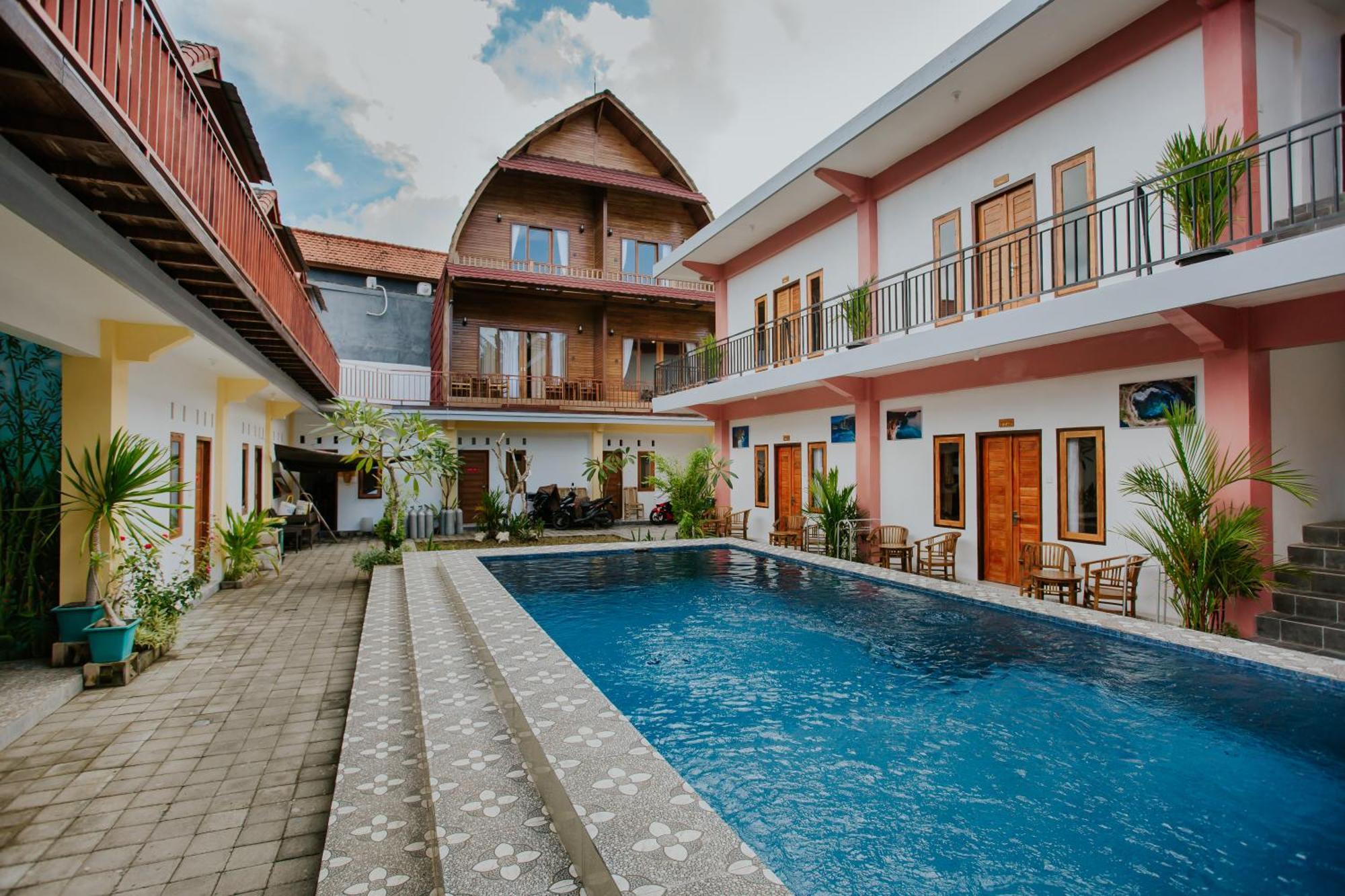 Garuda Hostel & Accomodation Nusa Penida Toyapakeh Экстерьер фото